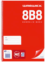 Notebook Warw 8B8 A4 Spiral 7Mm 50Lf