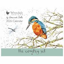 Wrendale Designs 2026 The Country Set Landscape Calendar