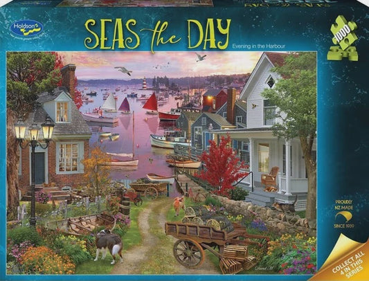Seas the Day - 1000pc Puzzle - Evening in the Harbour