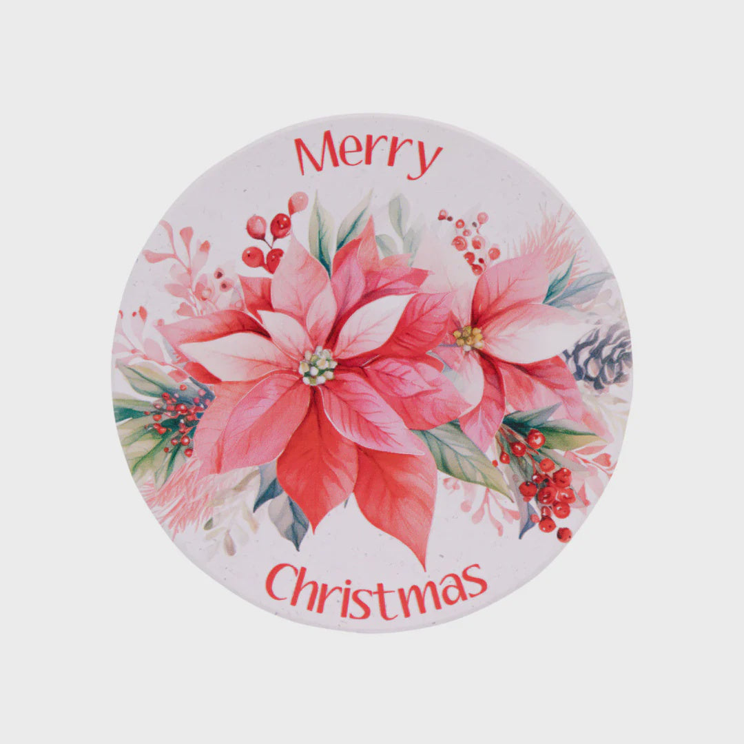 Splosh Ceramic Christmas Coaster