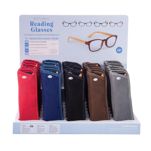 Natural Reading Glasses Assorted