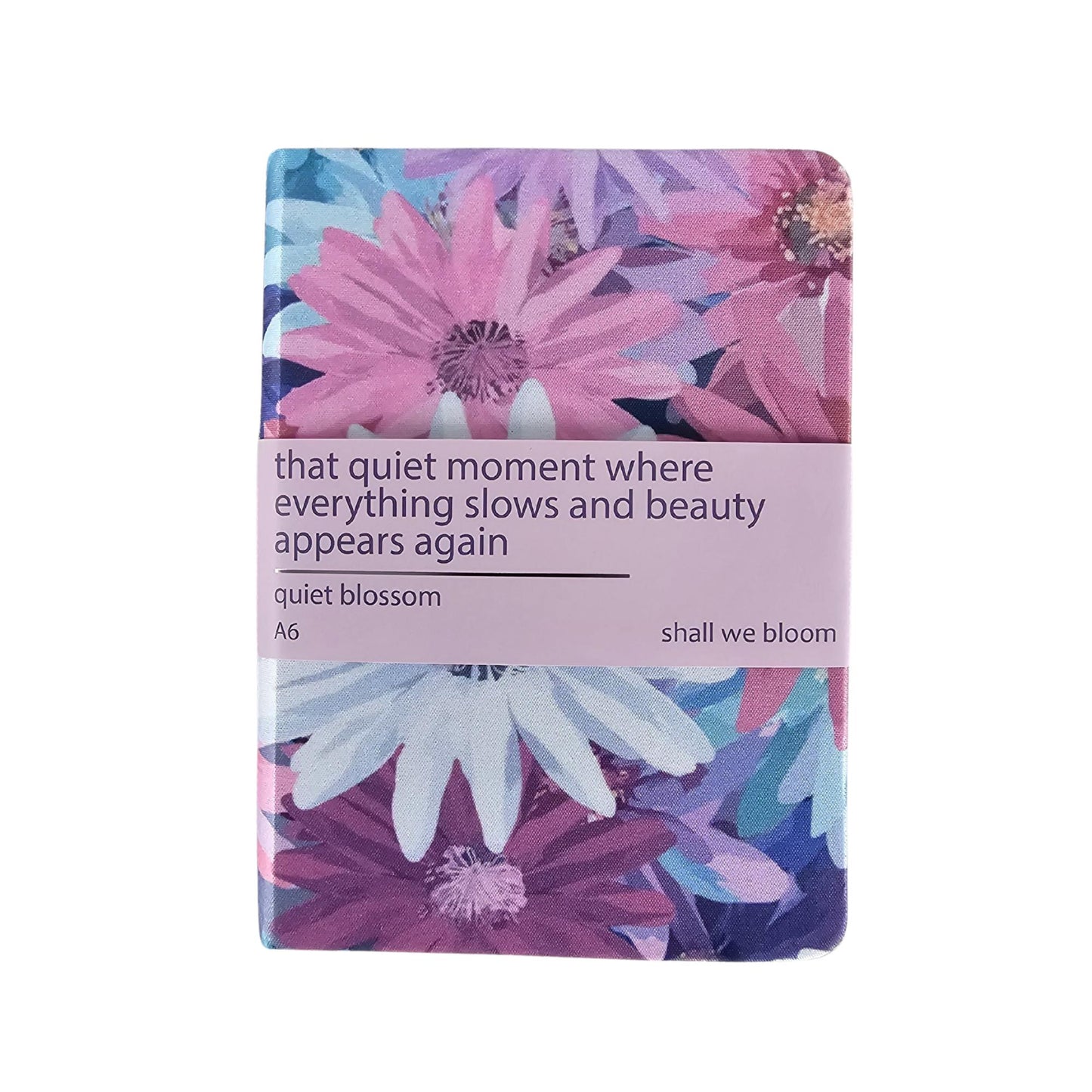 Fabric Bound A6 Journal Quiet Blossom