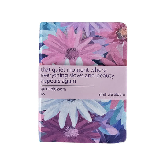 Fabric Bound A6 Journal Quiet Blossom