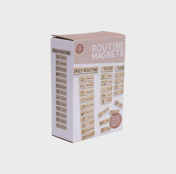 Daily Routine Magnet Set