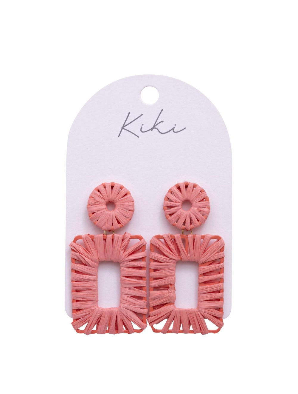 Kiki Raw Wood Earrings