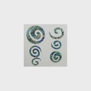 Theme set  Paua  Koru 6Pcs