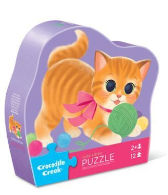 Croc  Creek 12pc Mini Puzzle - Cute Kitten