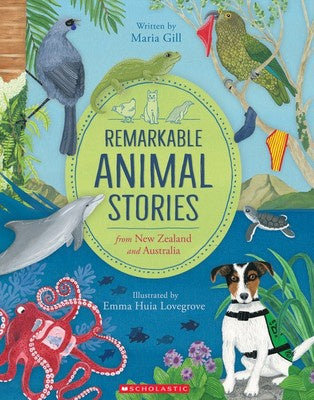 Share   Print Remarkable Animal Stories from New Zealand and Australia By Maria Gill