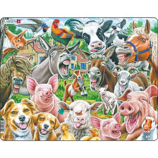 Happy Farm Puzzle