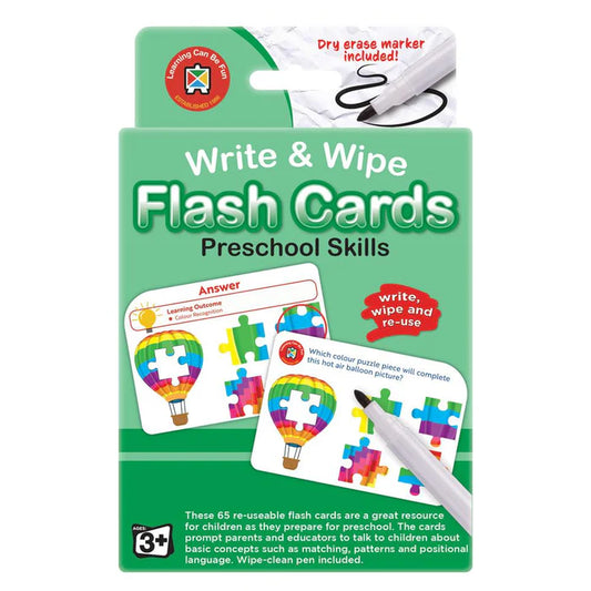 Preschool Skills Write & Wipe