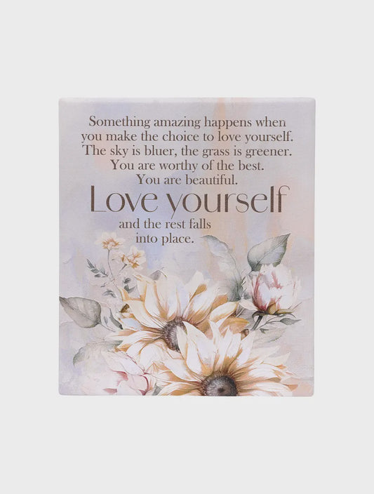 Saddle & Bloom Love Yourself Verse
