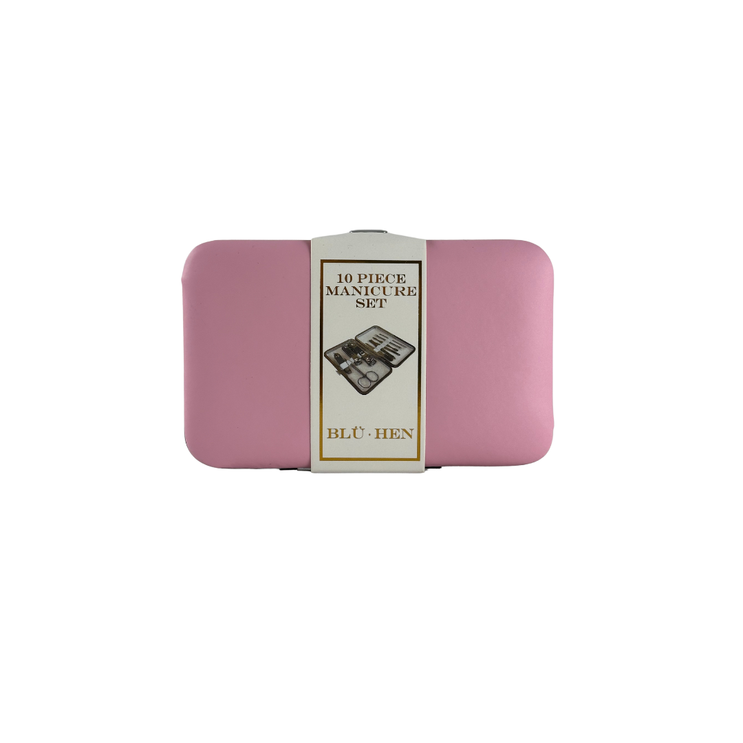 Manicure Set 10 Piece Pink
