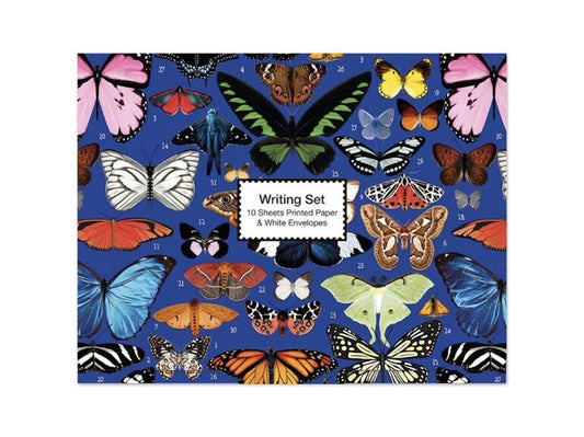 Museums & Galleries  Writing Set - Mary Katrantzou Butterflies