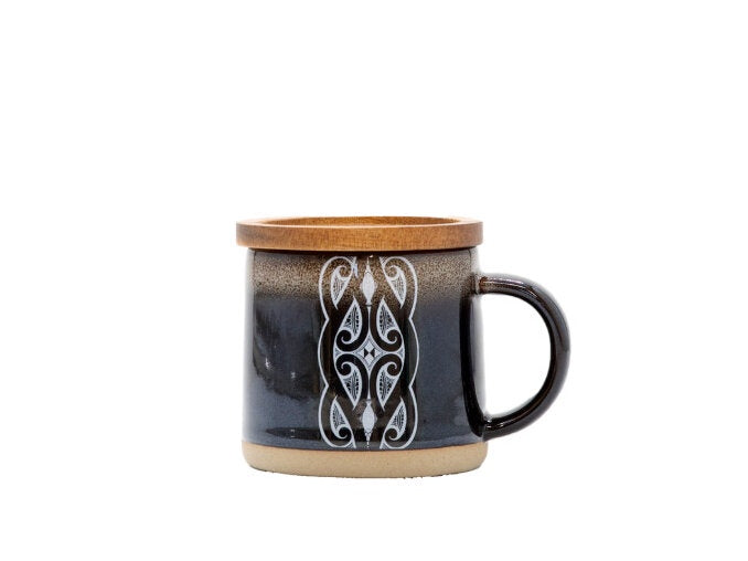 Glazed Ceramic Espresso Mug - Miriama Grace-Smith
