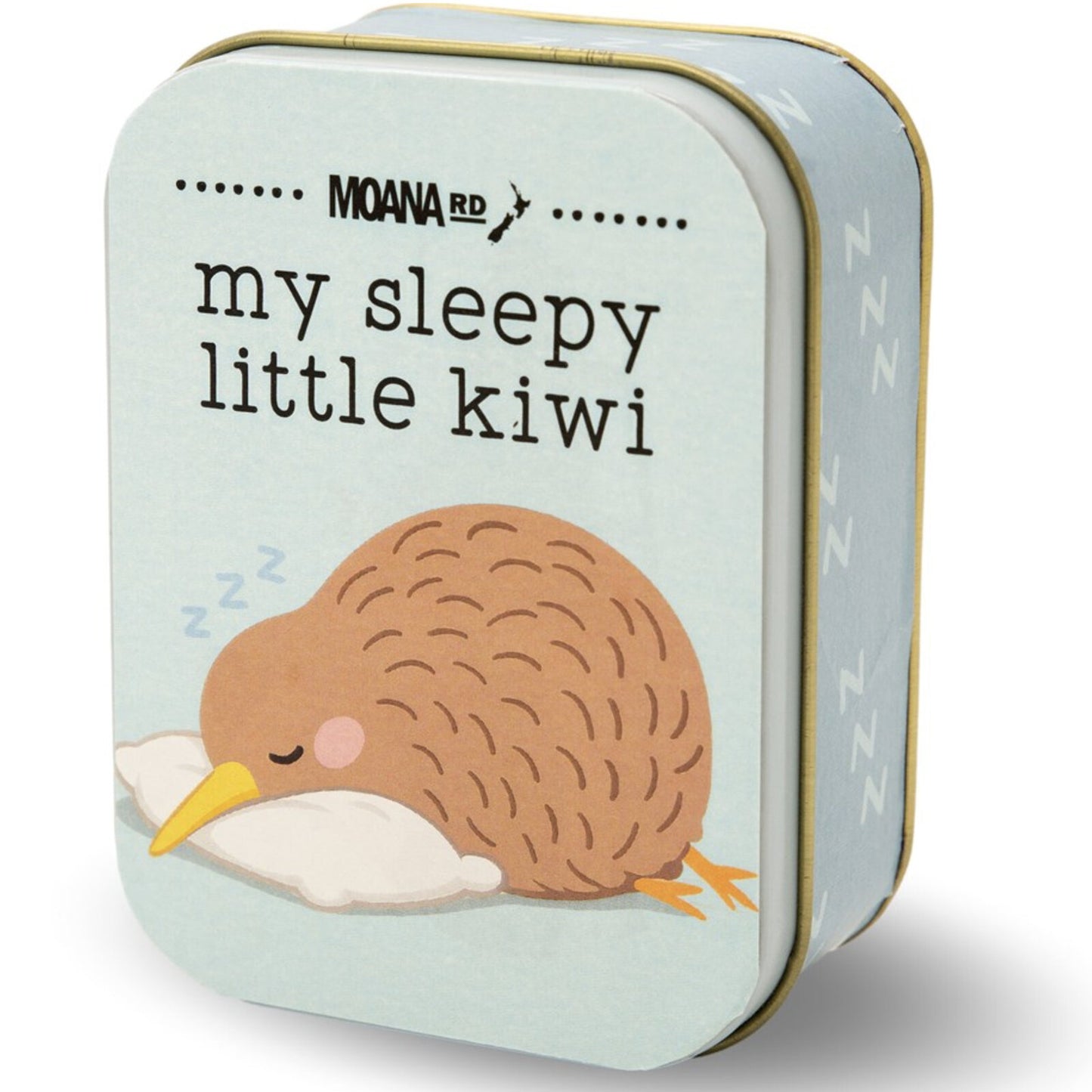 Moana Road My Sleepy Kiwi Toy in a Tin