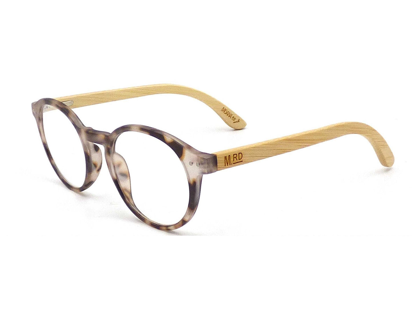 Moana Road Reading Glasses - Round Light Tortoiseshell