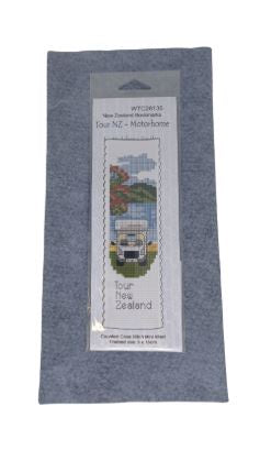 N.Z Cross Stitch Bookmark - Motorhome Tour (5 x 16cm)