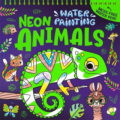 Neon Animals Water Painting