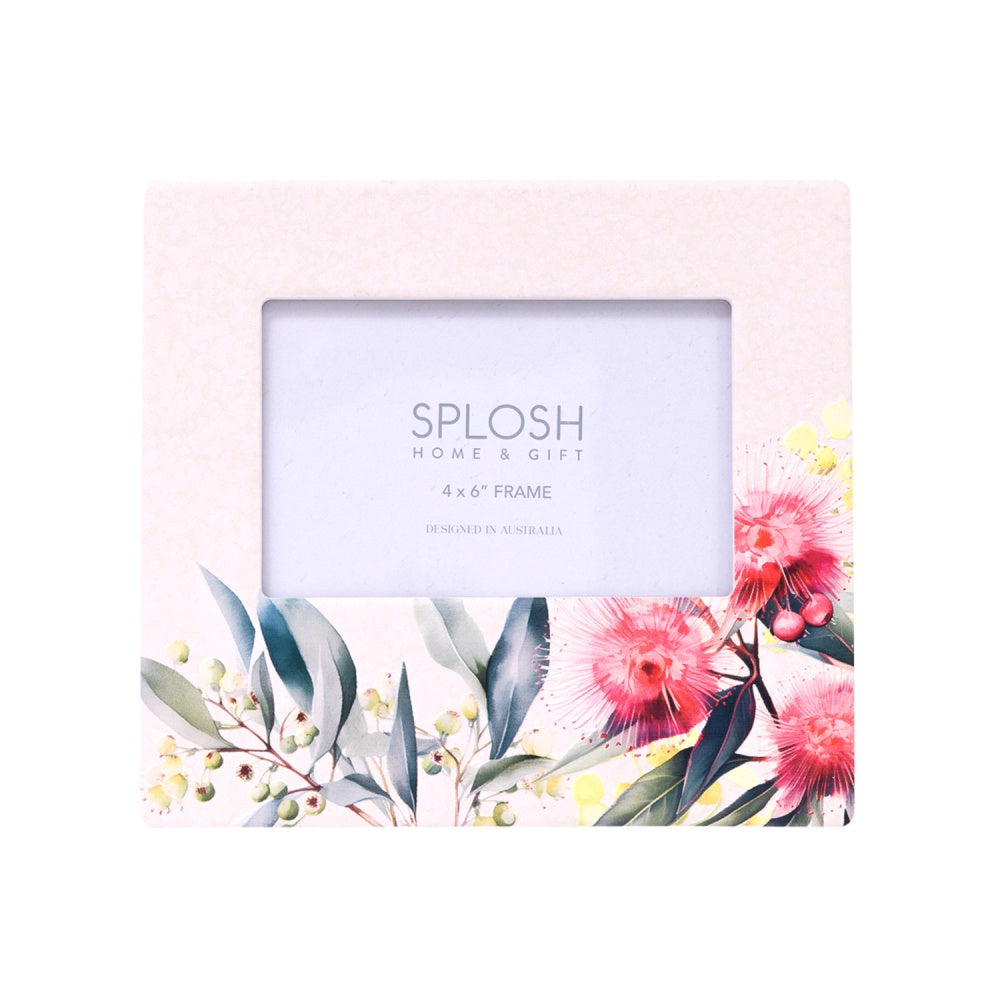 Native Blooms Ceramic Frame 4x6cm