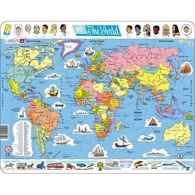 Political Map of the World Puzzle