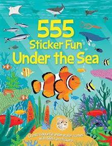 555 Sticker Fun - Under The Sea