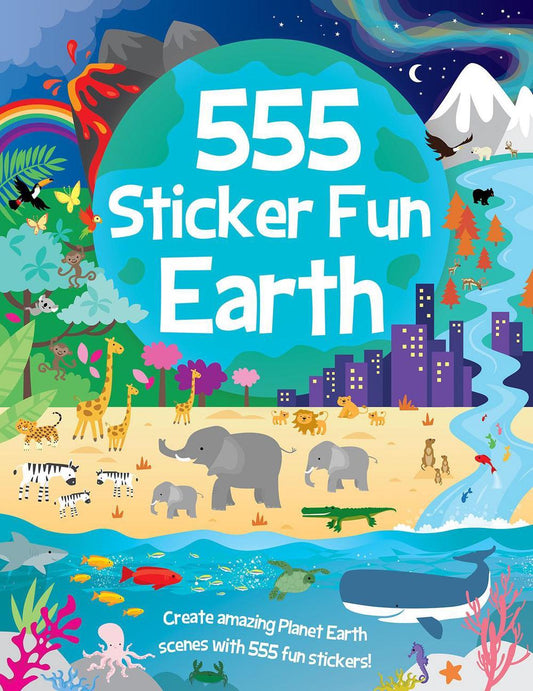 555 Sticker Fun - Earth