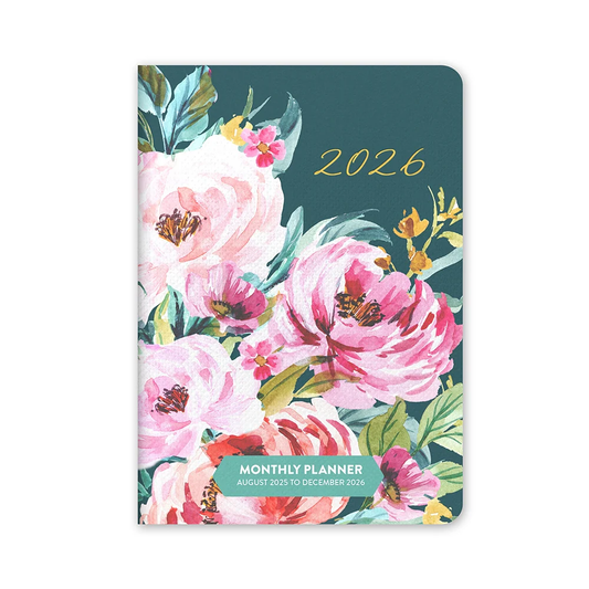17 Month Pocket 2026 Diary Bella Flora