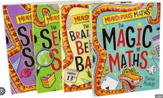 Murderous Maths 4 Book Set Collection