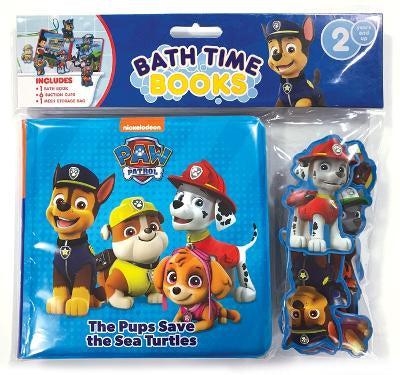 Bath Time Books - Paw Patrol