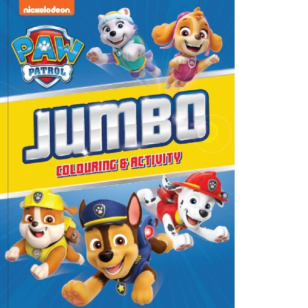 Paw Patrol Jumbo Colouring