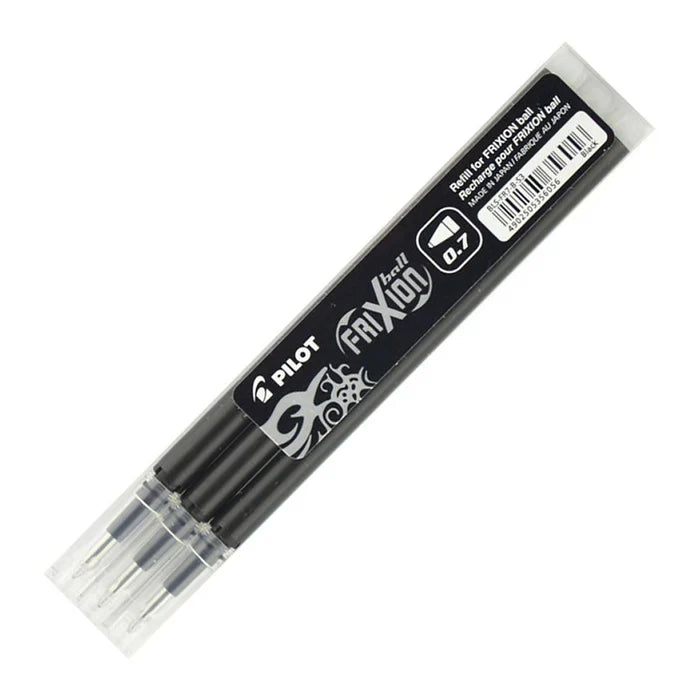 Pilot Frixion Erasable Refill Fine Black