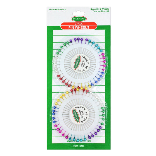 Pin Wheels 2 Pack 80Pce