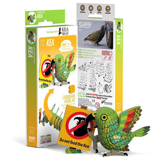 Eugy Kea 3D Cardboard Model Kit 047