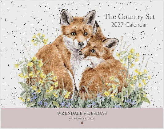 Wrendale Designs 2027 The Country Set Landscape Calendar