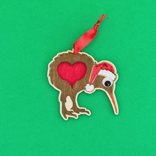 Make- Santa Kiwi Decoration
