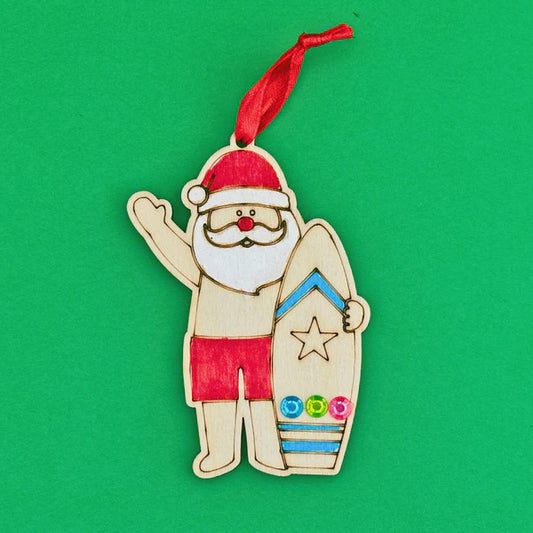 Make - Santa in Shots Decoration