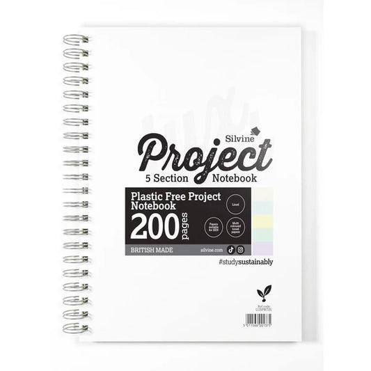 Tinted Project Book A4200 Pages Lined