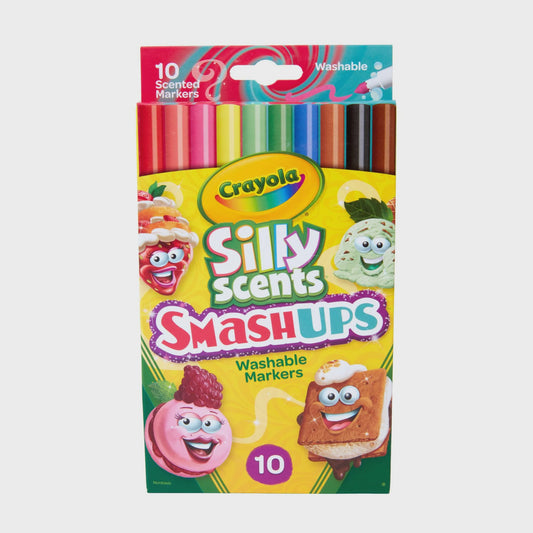 Crayola Smash Up's Slim Markers 10Pk