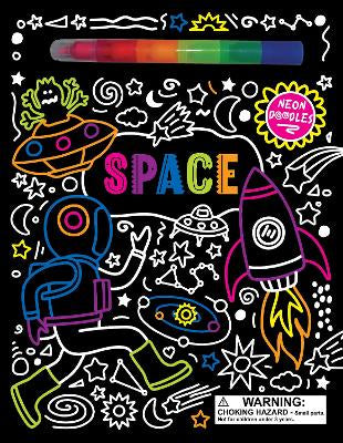 Neon Doodles Space