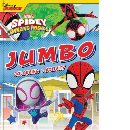 Spidey & His Amazing Friends Jumbo Colouring & Activity