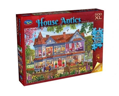 House Antics 500pc XL Puzzle - Spring House