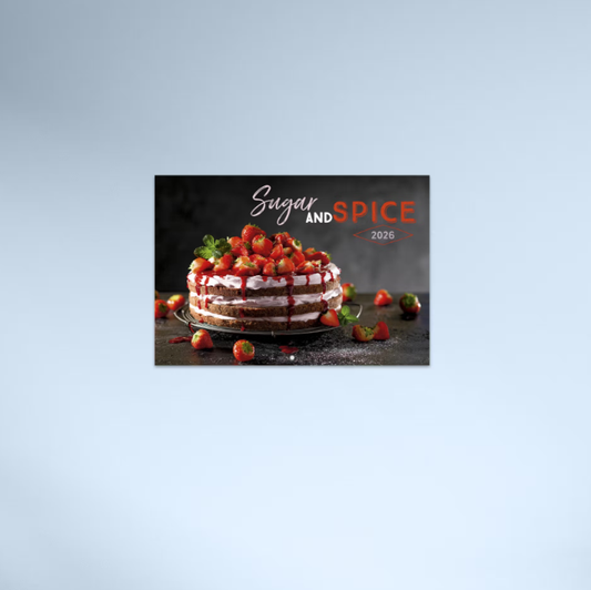 Sugar & Spice Booklet Calendar 2026