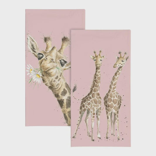 'Flowers' Giraffe Pocket Tissues