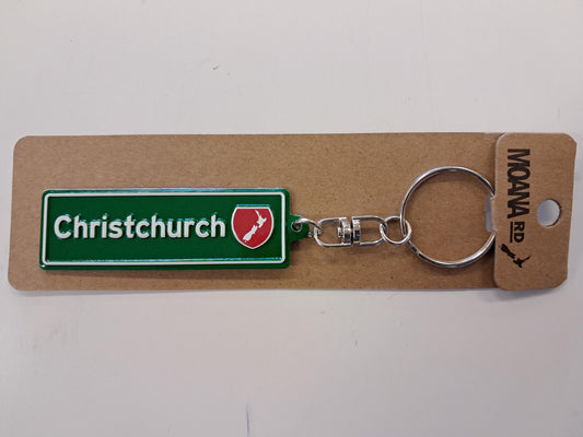 Road Trip Keyring Christchurch