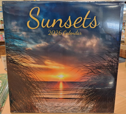 2026 Sunset Wall Calendar