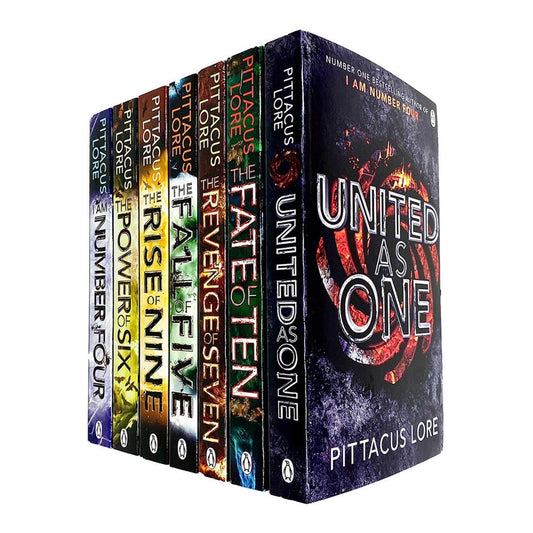 Pittacus Lore Collection Lorien Legacies Series 7 Books Set