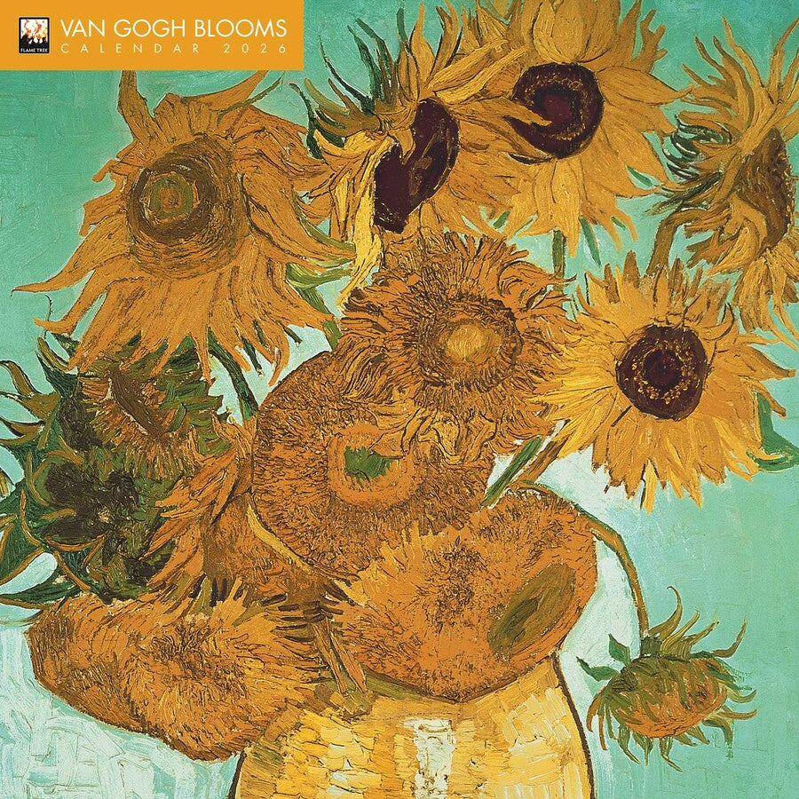 Vincent van Gogh Blooms Wall Calendar 2026
