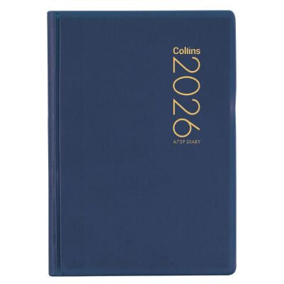2026 Collins Diary A73P Navy Even Year