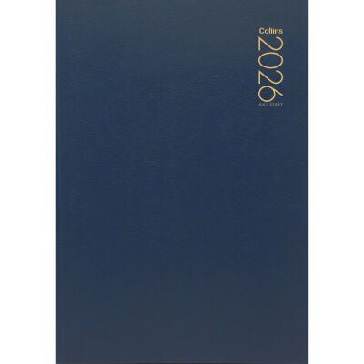 2026 Collins A41 Diary Navy Day to Page