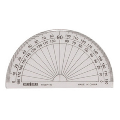 Celco Protractor 10Cm 180 Degree